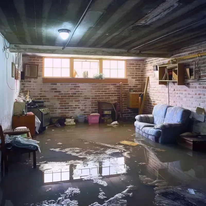 Flooded Basement Cleanup in Meadow Glade, WA